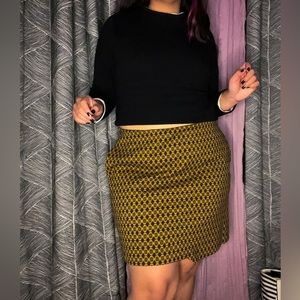 Cabi pencil skirt geometric (large)